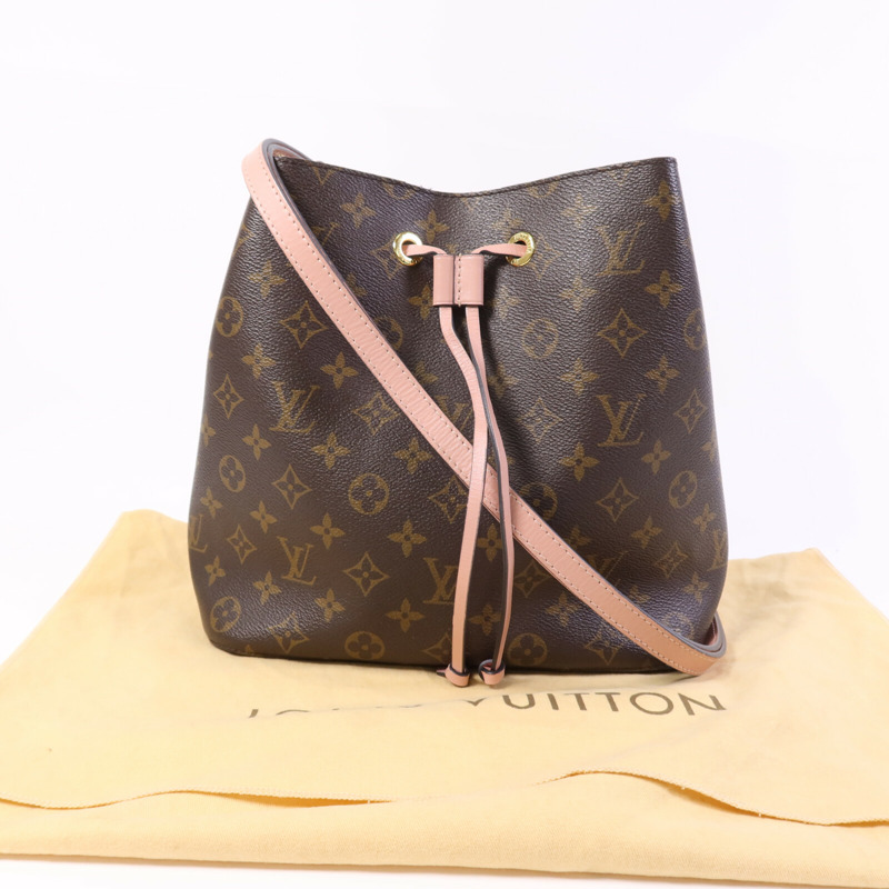 LOUIS VUITTON Monogram Neo Noe金扣肩背兩用袋-12