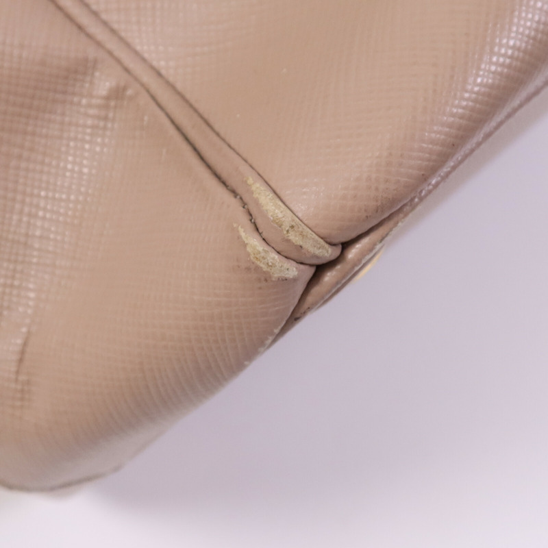 PRADA Saffiano皮革Galleria金扣手挽肩背兩用袋-9