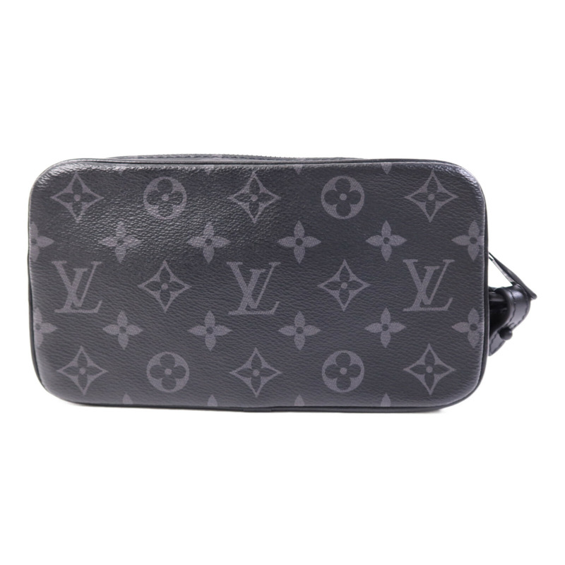 LOUIS VUITTON Monogram Eclipse Pochette Volga Clutch Bag手拿包-1