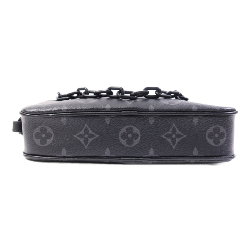 LOUIS VUITTON Monogram Eclipse Pochette Volga Clutch Bag手拿包-3