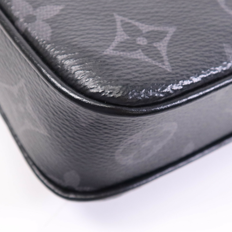 LOUIS VUITTON Monogram Eclipse Pochette Volga Clutch Bag手拿包-9