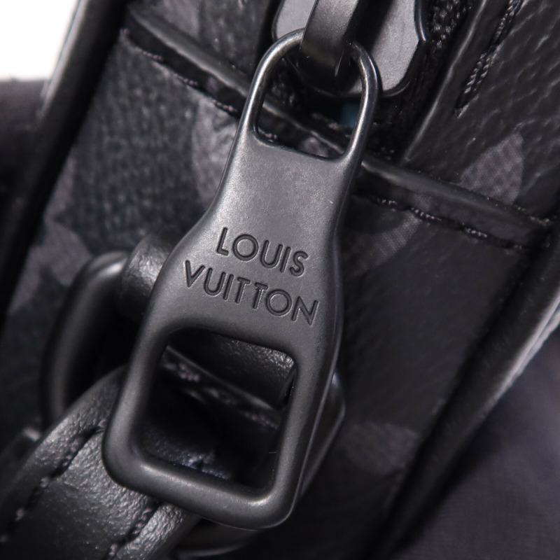 LOUIS VUITTON Monogram Eclipse Pochette Volga Clutch Bag手拿包-10