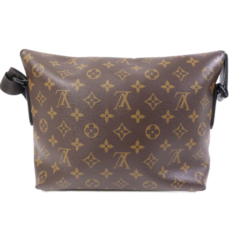 LOUIS VUITTON Monogram Macassar Magnetic Messenger Bag肩背袋-1