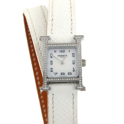 愛馬仕 H Watch Double Tour D HH1.131 不鏽鋼石英腕錶