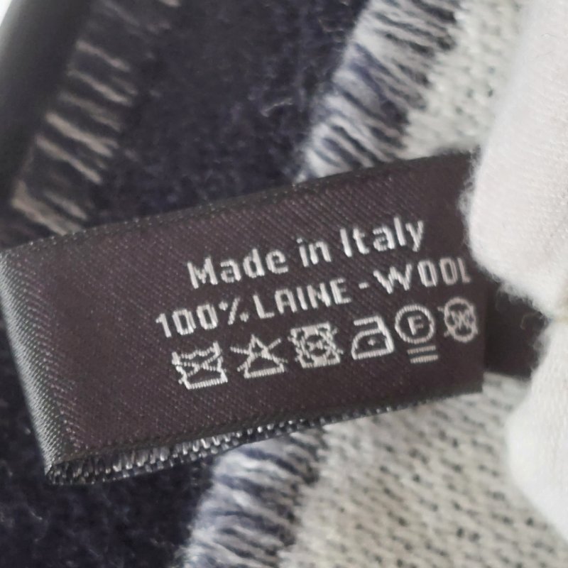 CHANEL香奈兒 🎀現貨 🎀 24K雙色撞色/拼色圍巾~(近新品)-26