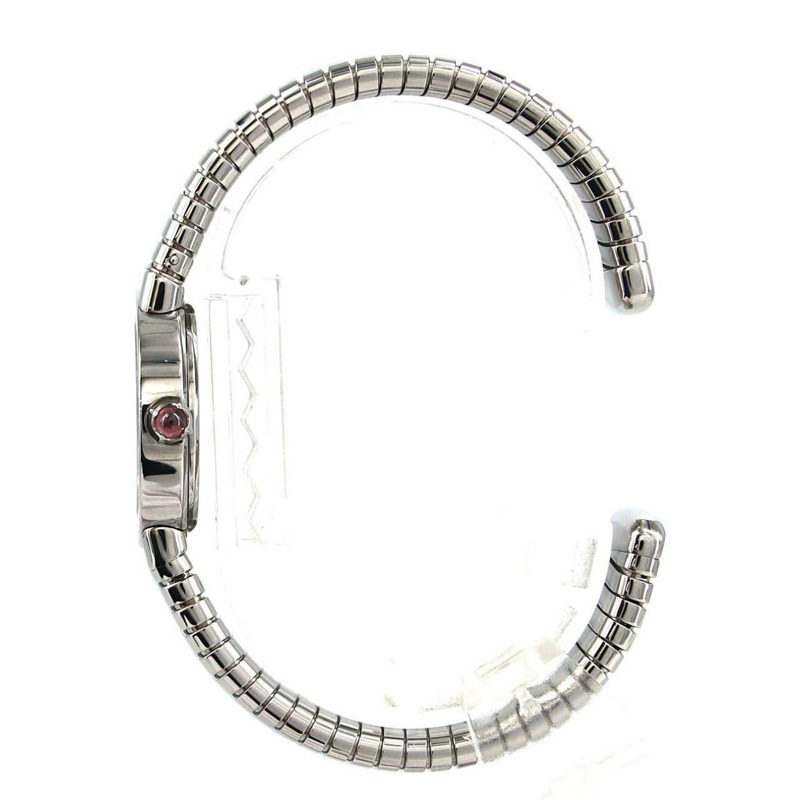 寶格麗 Tubogas 12P 中型 BBL262TS BBL262TBSS 12 不鏽鋼石英錶-2