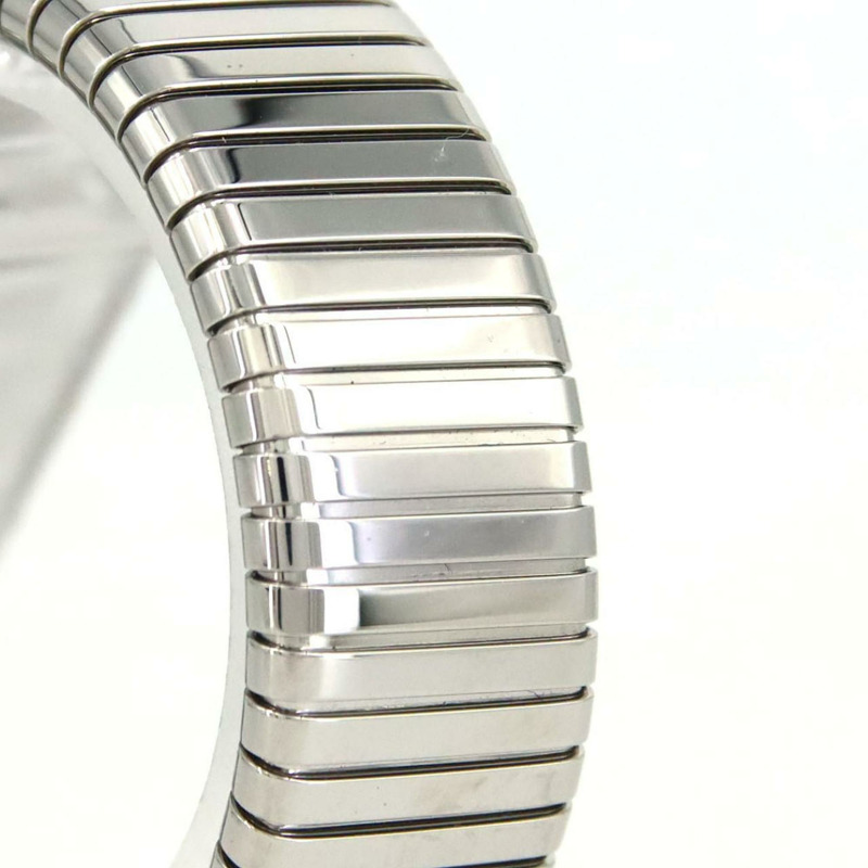 寶格麗 Tubogas 12P 中型 BBL262TS BBL262TBSS 12 不鏽鋼石英錶-3