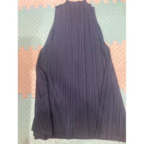 三宅一生pleats please 立領錘墜無袖造型長上衣 25年5🈷️購入