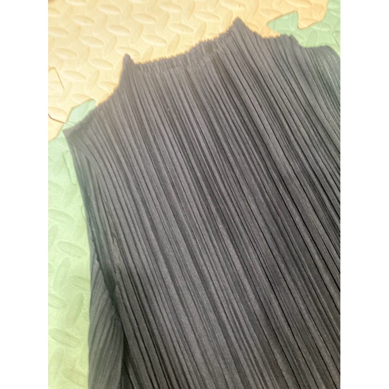 三宅一生pleats please 立領錘墜無袖造型長上衣 25年5🈷️購入-1