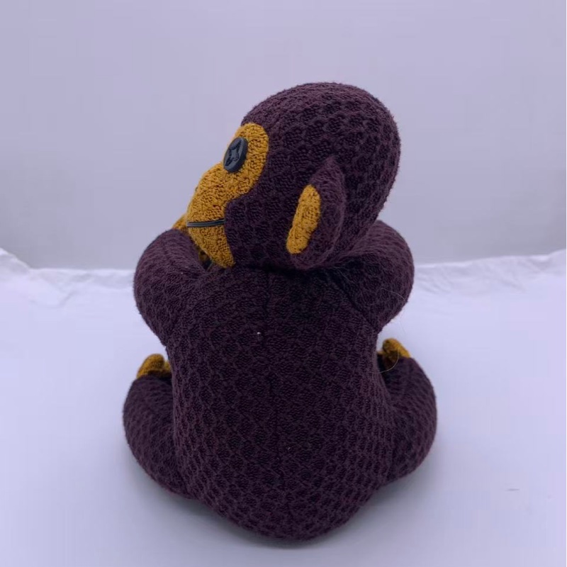 Vuitton/路易威登 LV Keepall Nano猴子包,限量秀款,老花帆布配橙色拉鍊,肩帶可調節,尺寸21x12.5x6cm-4