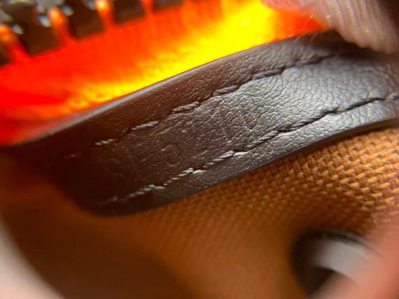 Vuitton/路易威登 LV Keepall Nano猴子包,限量秀款,老花帆布配橙色拉鍊,肩帶可調節,尺寸21x12.5x6cm-7