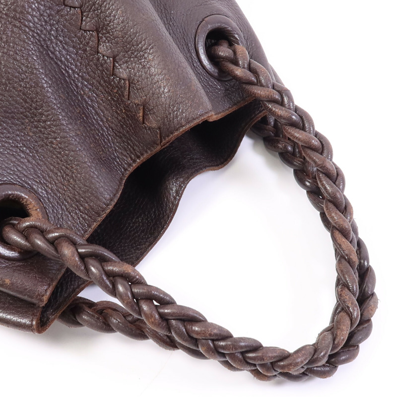 BOTTEGA VENETA 牛皮皮革Shoulder Bag肩背袋-8