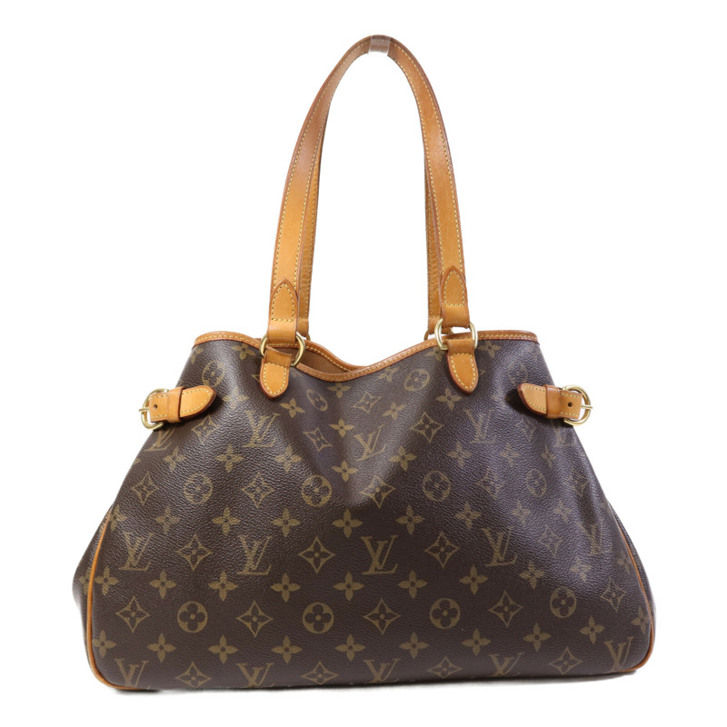 LOUIS VUITTON Monogram Batignolles Horizontal金扣肩背袋-0