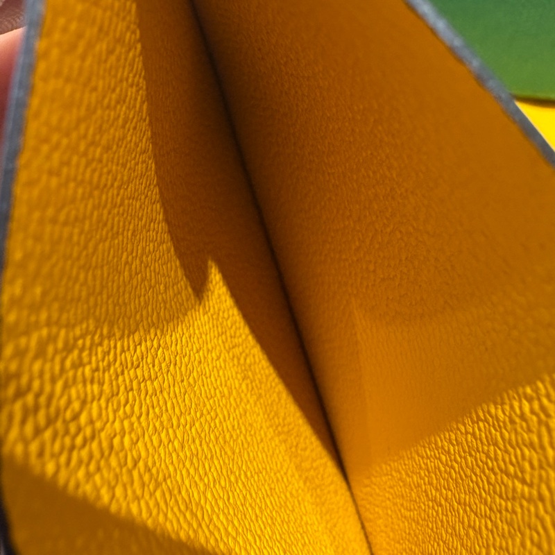 【百搭黑皮、時尚極簡首選】Goyard St. Sulpice 卡夾|黑色帆布皮革|附原盒原卡-2