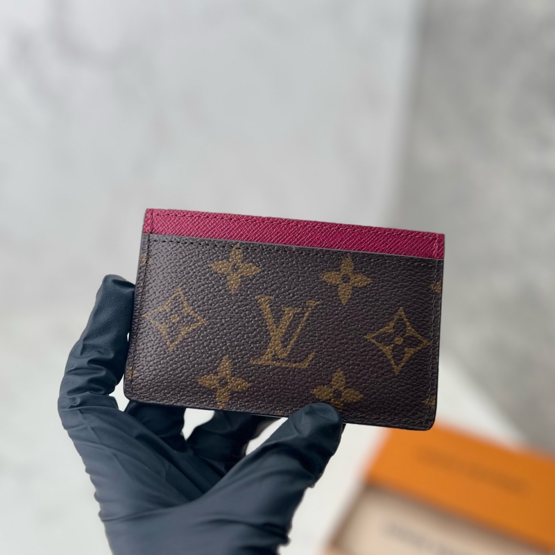 💗香緹國際精品💗 590 LV 老花卡夾 盒裝完整-1