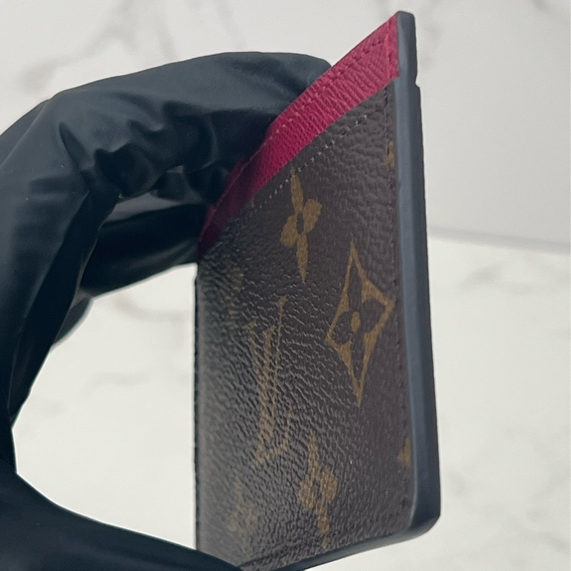 💗香緹國際精品💗 590 LV 老花卡夾 盒裝完整-3