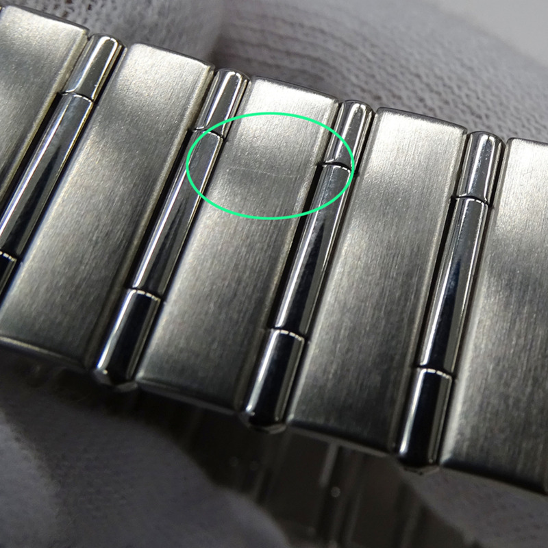 歐米茄星座系列 1512.30 男士腕錶,日期顯示,石英機芯,QZ,不鏽鋼錶殼,銀色,白色,拋光-6