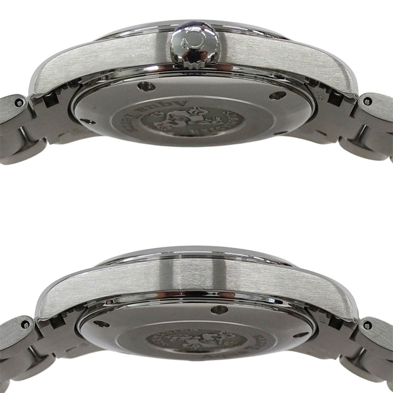 歐米茄海馬系列Aqua Terra 2518.30男士腕錶,150公尺防水,日期顯示,石英機芯,不鏽鋼錶殼,銀色,拋光處理-2