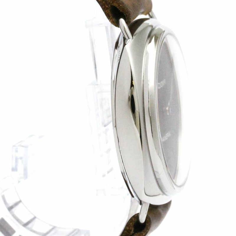 沛納海 Radiomir Base 訂製款鑲鑽精鋼男士腕錶 PAM00210 拋光-8