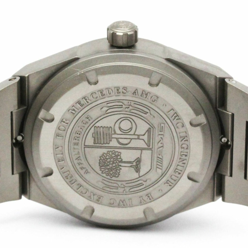 IWC萬國錶工程師系列AMG自動鈦金屬男士腕錶IW322702拋光款-5