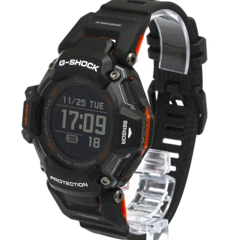 卡西歐 G-SHOCK 太陽能樹脂男士手錶 GBD-H2000-1