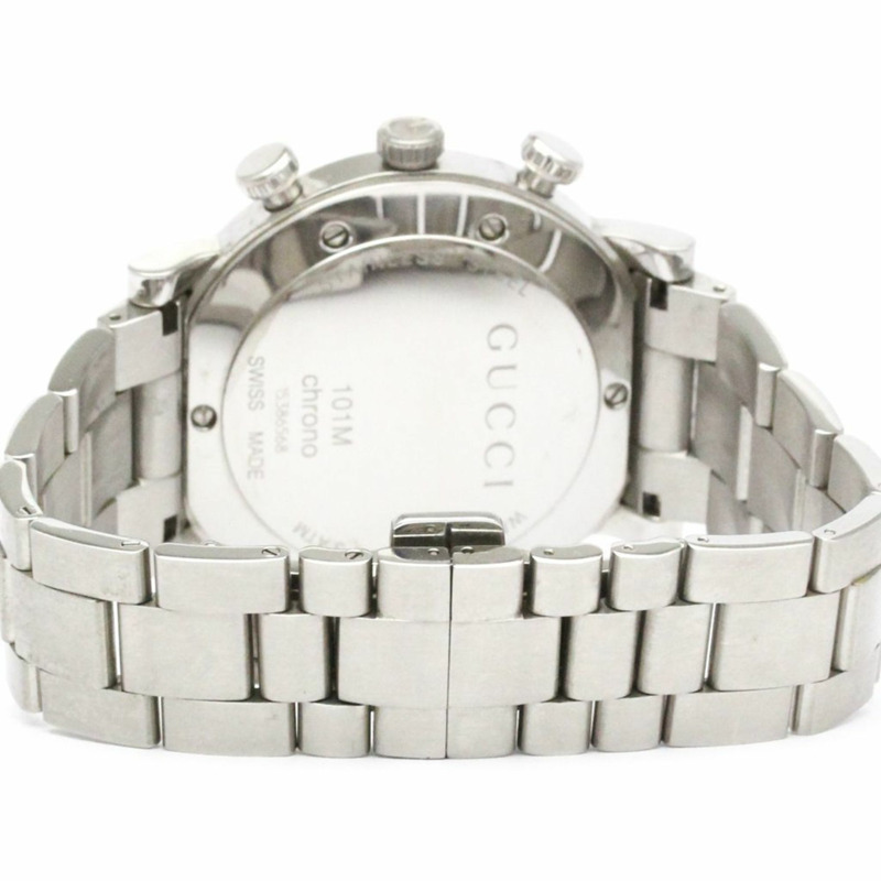 GUCCI G-Chrono 石英不鏽鋼男士腕錶 YA101309-4