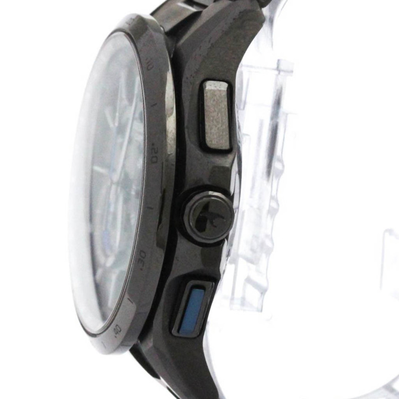 卡西歐 Oceanus 電波控制太陽能鈦金屬男士手錶 OCW-G1000B-1A3JF-3