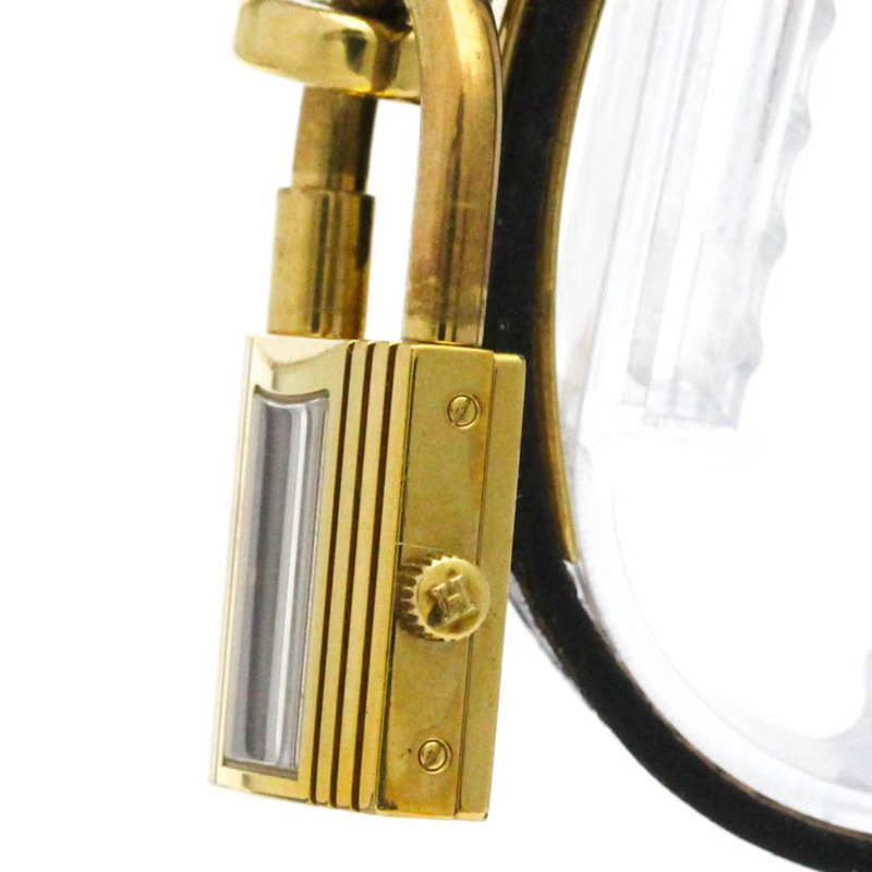 愛馬仕 Kelly 女士腕錶，鍍金皮革錶帶，石英機芯-3