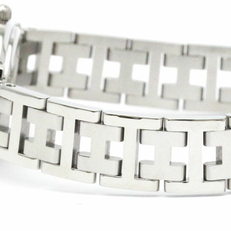 愛馬仕 Clipper 橢圓形不鏽鋼女士腕錶 CO1.210 拋光款-2