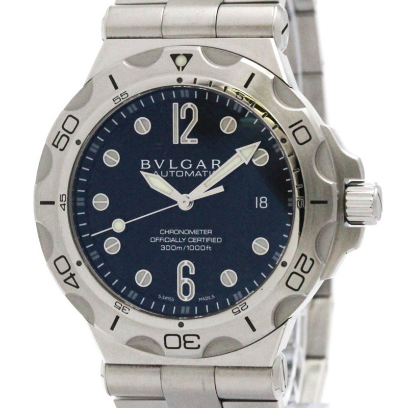 寶格麗 Diagono Scuba Aqua 精鋼自動男士腕錶 DP42SSD-0