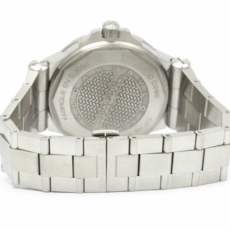 寶格麗 Diagono Scuba Aqua 精鋼自動男士腕錶 DP42SSD-4