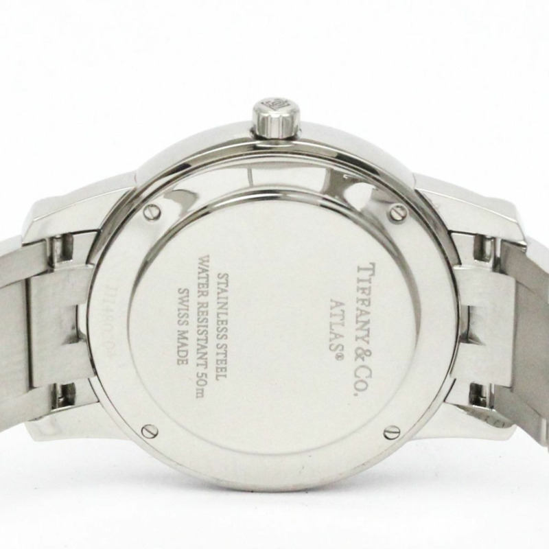 Tiffany Atlas Dome 精鋼石英男士腕錶 Z1800.11.10A10A00A 拋光-6