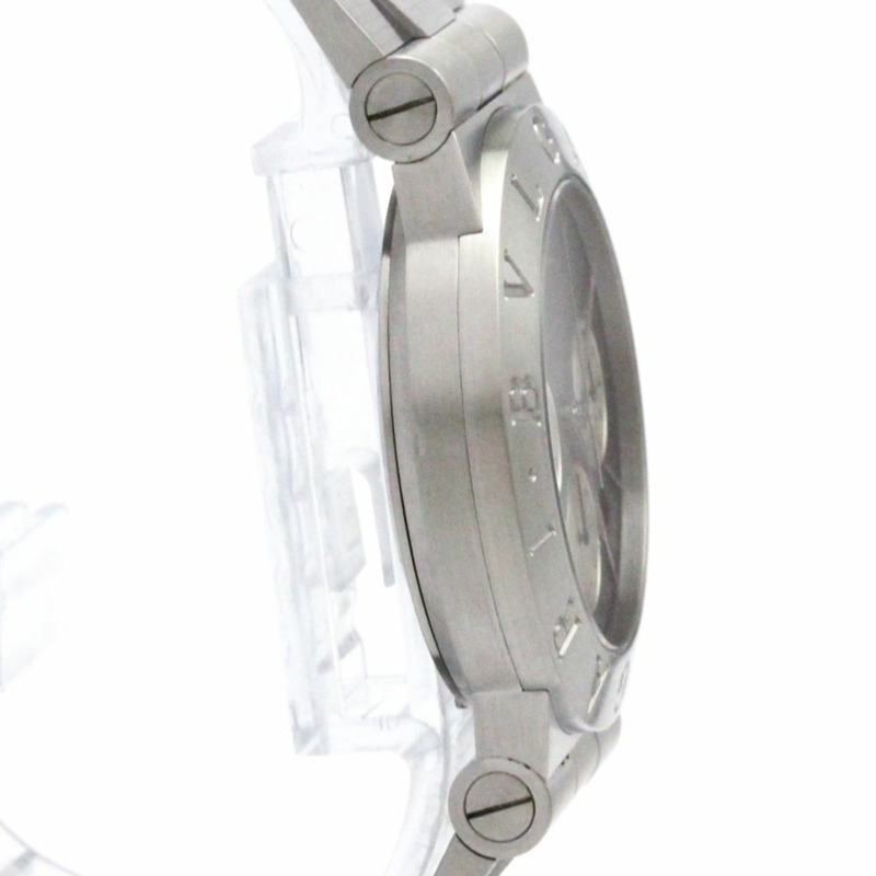 寶格麗 Diagono 計時碼錶精鋼石英男士腕錶 CH35S 拋光-7