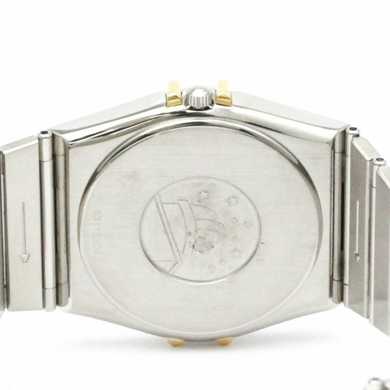 歐米茄星座系列18K金精鋼石英男士腕錶 396.1070-5