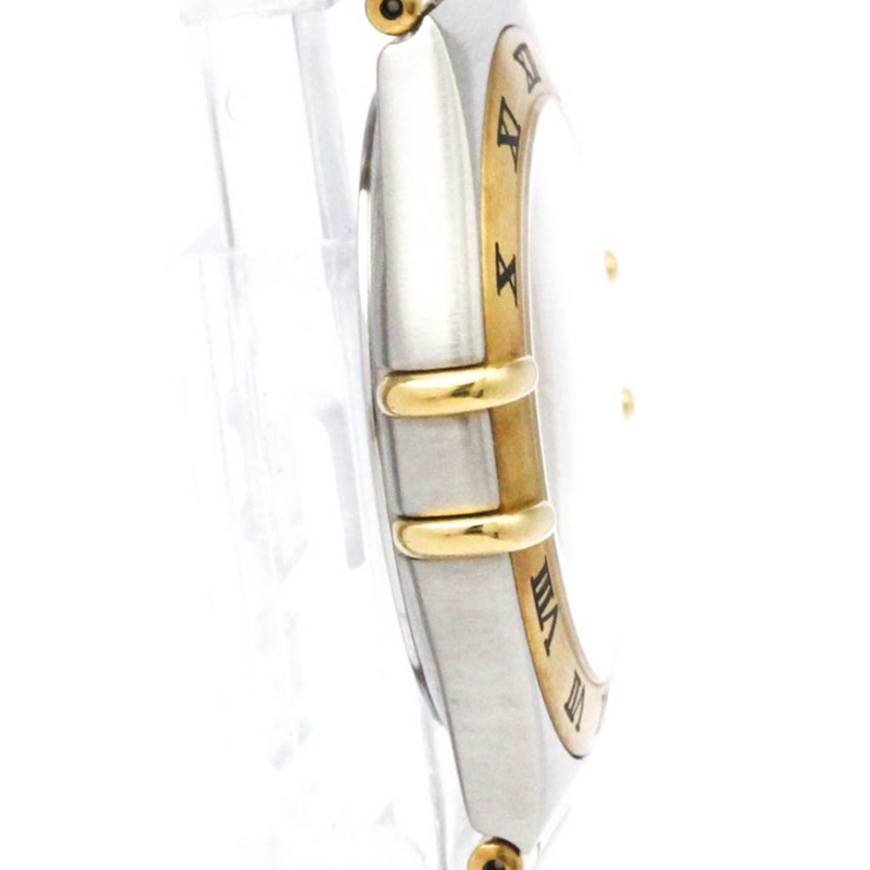 歐米茄星座系列18K金精鋼石英男士腕錶1312.30拋光款-8