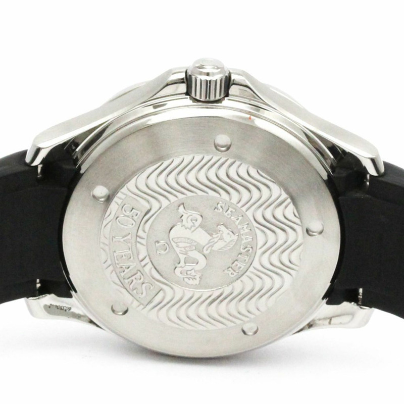 歐米茄海馬系列GMT 50週年紀念自動腕錶 2534.50 拋光款-5