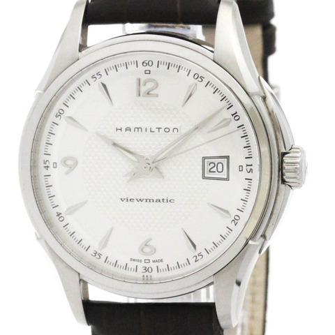漢密爾頓爵士大師 Viewmatic 精鋼自動男士腕錶 H325151 拋光款