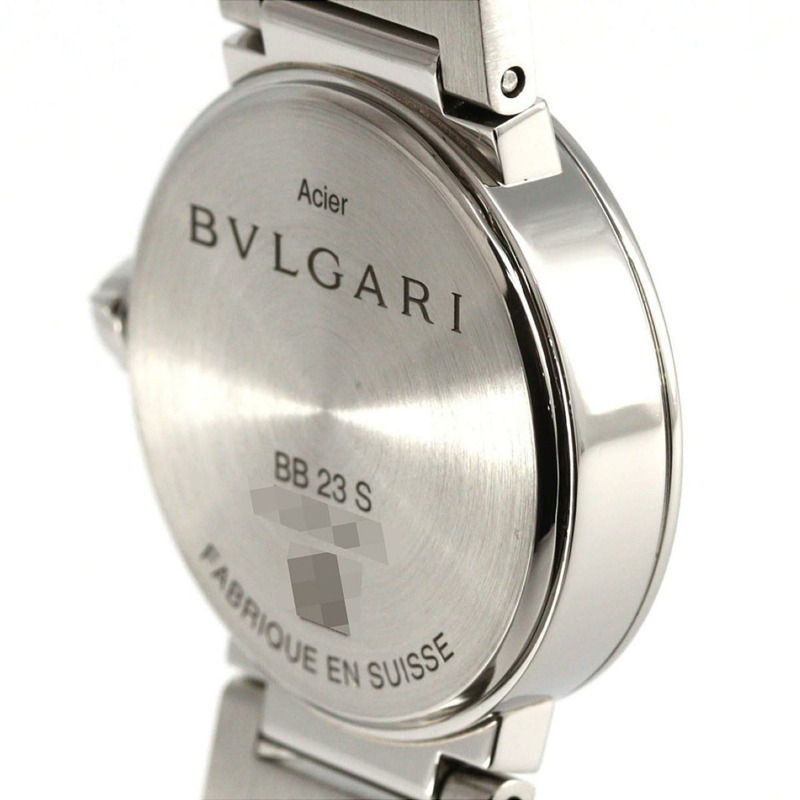 寶格麗 12P 日本限定 BB23S 103095 不鏽鋼石英錶-5