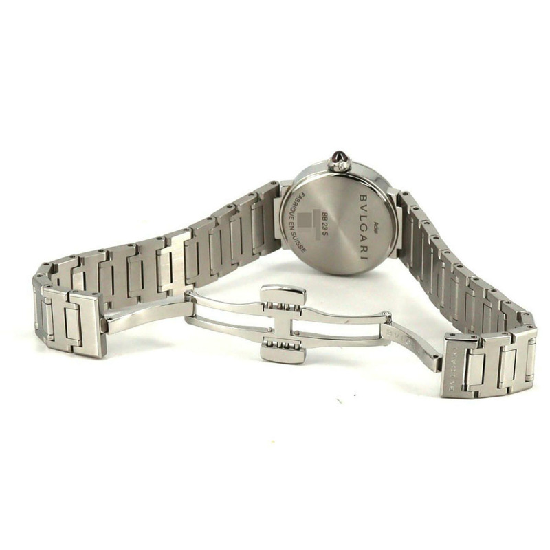 寶格麗 12P 日本限定 BB23S 103095 不鏽鋼石英錶-6