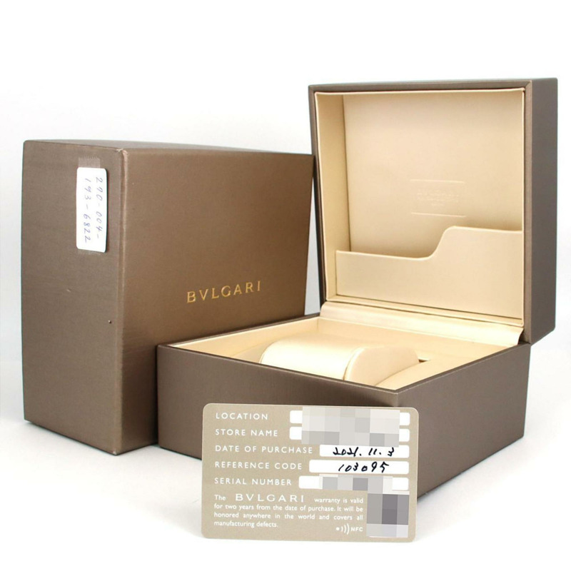 寶格麗 12P 日本限定 BB23S 103095 不鏽鋼石英錶-7