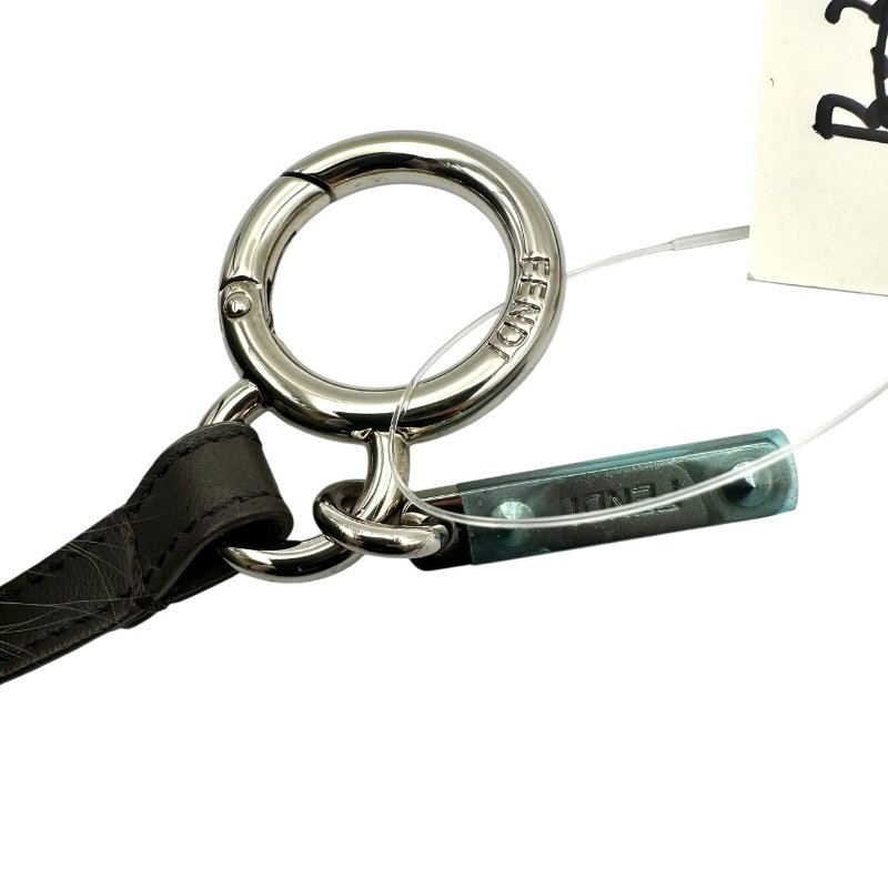 【美收精品】FENDI 灰黃毛球吊飾 C-26【隔月月中將轉賣至日本 上架期限30天】-5