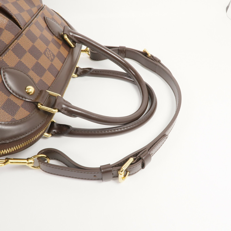 LOUIS VUITTON 【激減優惠】Damier Trevi PM金扣手挽肩背兩用袋-4