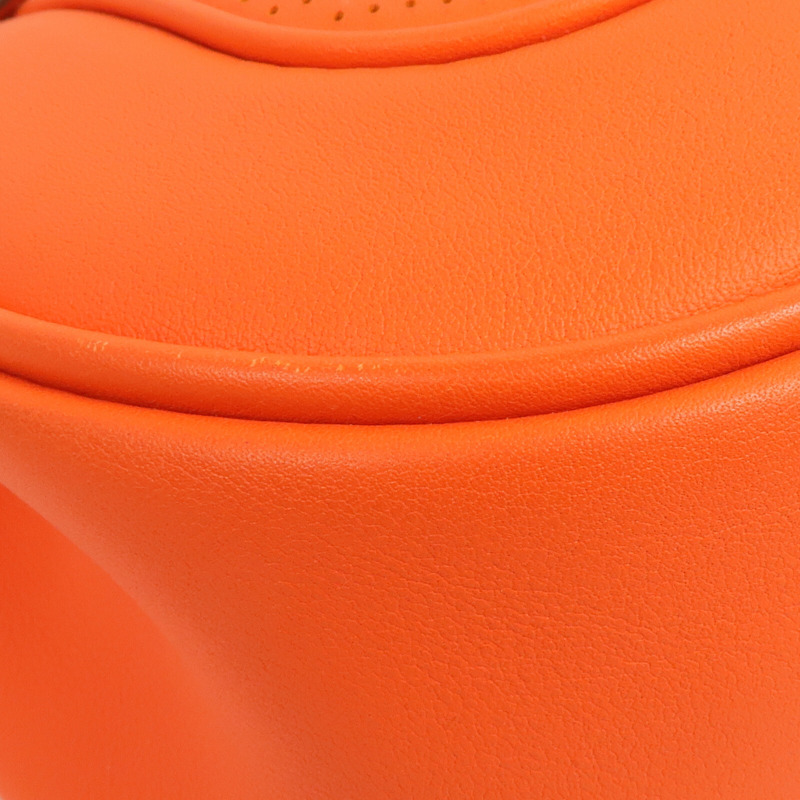 HERMES Swift皮革Berline Mini銀扣肩背袋-6