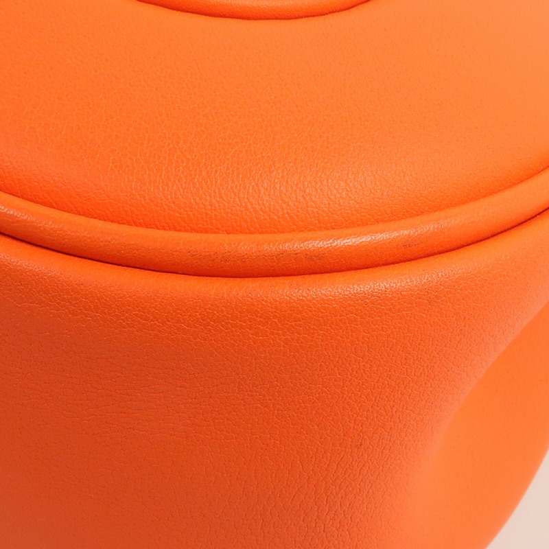 HERMES Swift皮革Berline Mini銀扣肩背袋-7