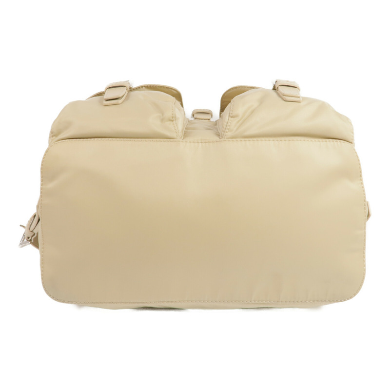 PRADA 尼龍Backpack銀扣背包-3