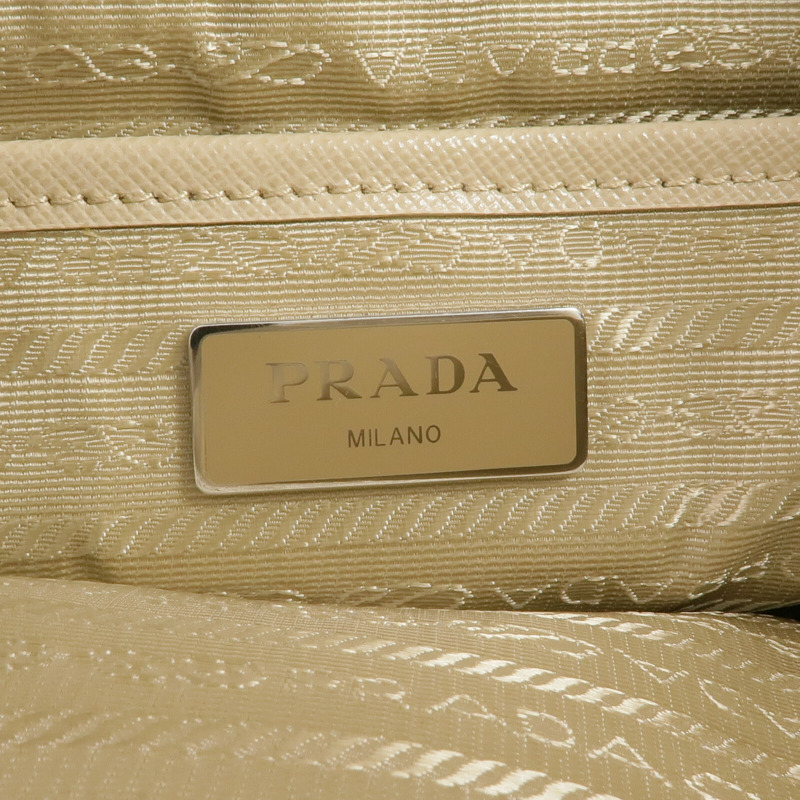 PRADA 尼龍Backpack銀扣背包-14