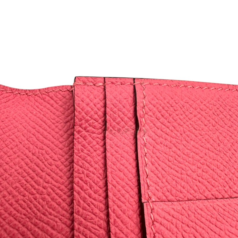 【美收精品】HERMES T刻粉色中夾 C-27【隔月月中將轉賣至日本 上架期限30天】-3