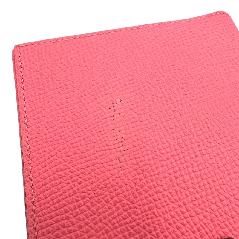 【美收精品】HERMES T刻粉色中夾 C-27【隔月月中將轉賣至日本 上架期限30天】-4