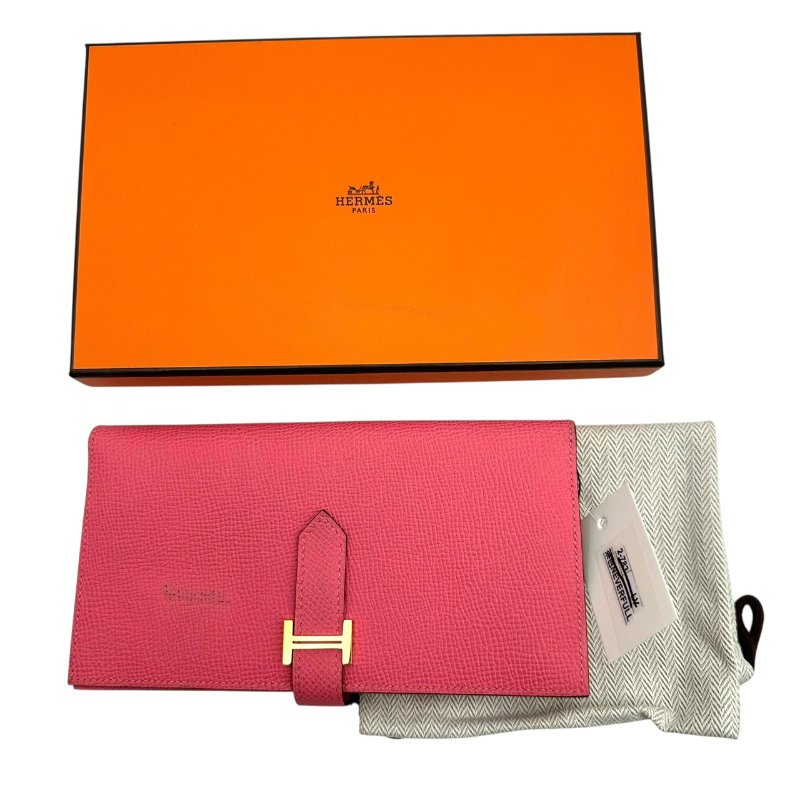 【美收精品】HERMES T刻粉色中夾 C-27【隔月月中將轉賣至日本 上架期限30天】-8