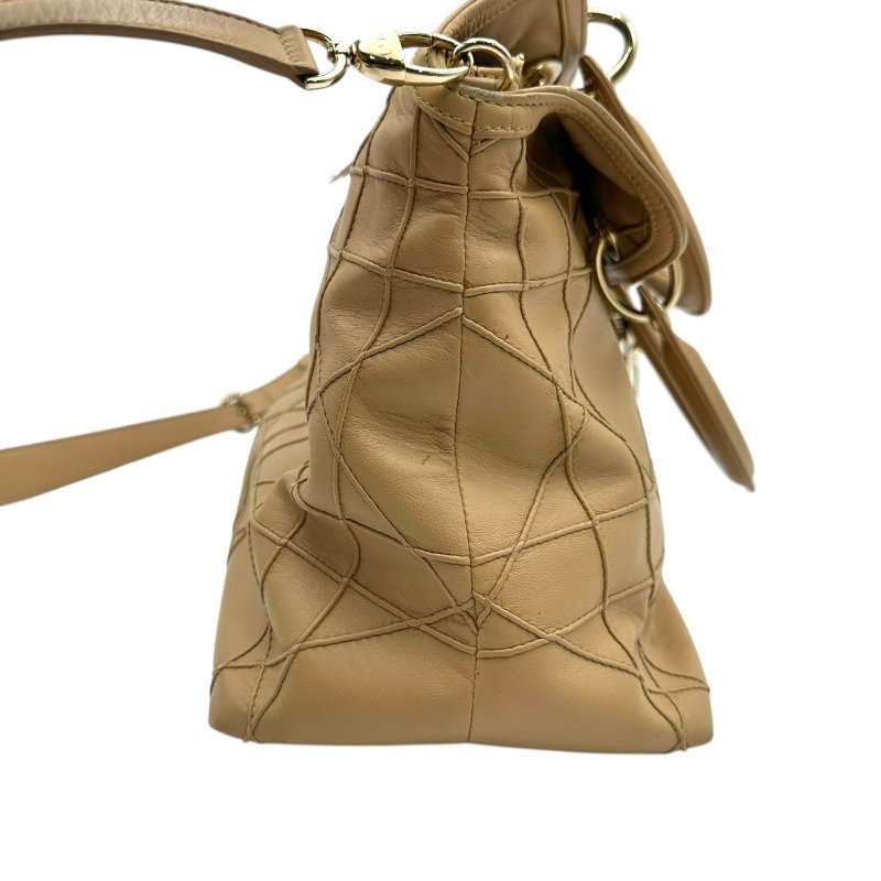 【美收精品】DIOR 米色手提包 C-31【隔月月中將轉賣至日本 上架期限30天】-2